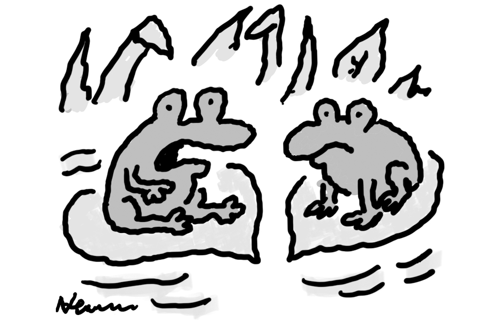 ‘One drop of dart frog toxin and you croak.’