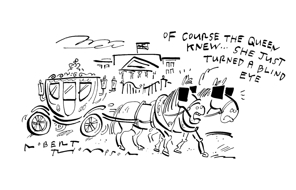 Of course the queen knew…