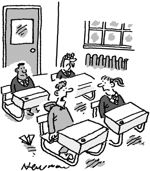 I’m bunking off from home school