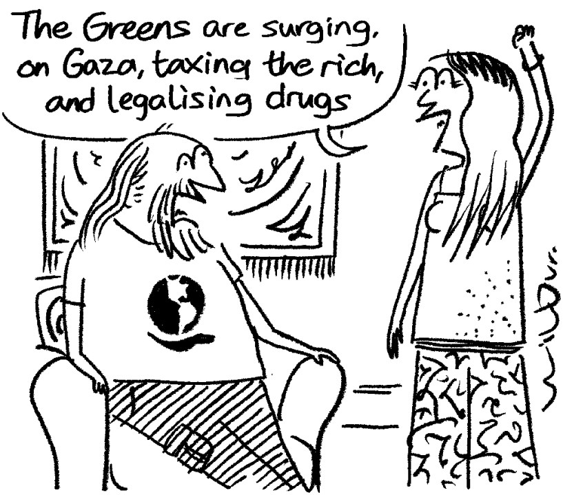 ‘Any mention of the environment?’