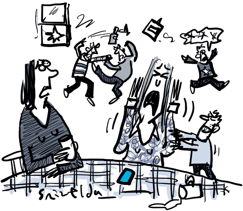 How long do you spend on your scream now that you’ve banned the kids from the internet?