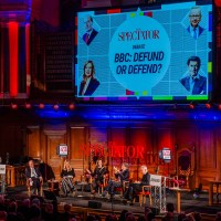 LIVE: Should we defund or defend the BBC? | Michael Gove & Jon Sopel v Charles Moore & Allison Pearson