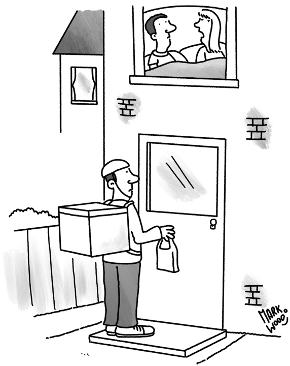 No, it’s your turn to bring us breakfast in bed