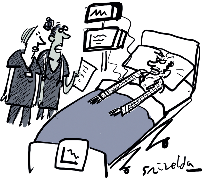 He’s clinging on – determined to  live through the end of woke