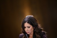 US Homeland Security Secretary Kristi Noem testifies during a Senate Judiciary Committee hearing on oversight of the Department of Homeland Security, on Capitol Hill in Washington, DC on March 3, 2026. (Photo by Mandel NGAN / AFP)