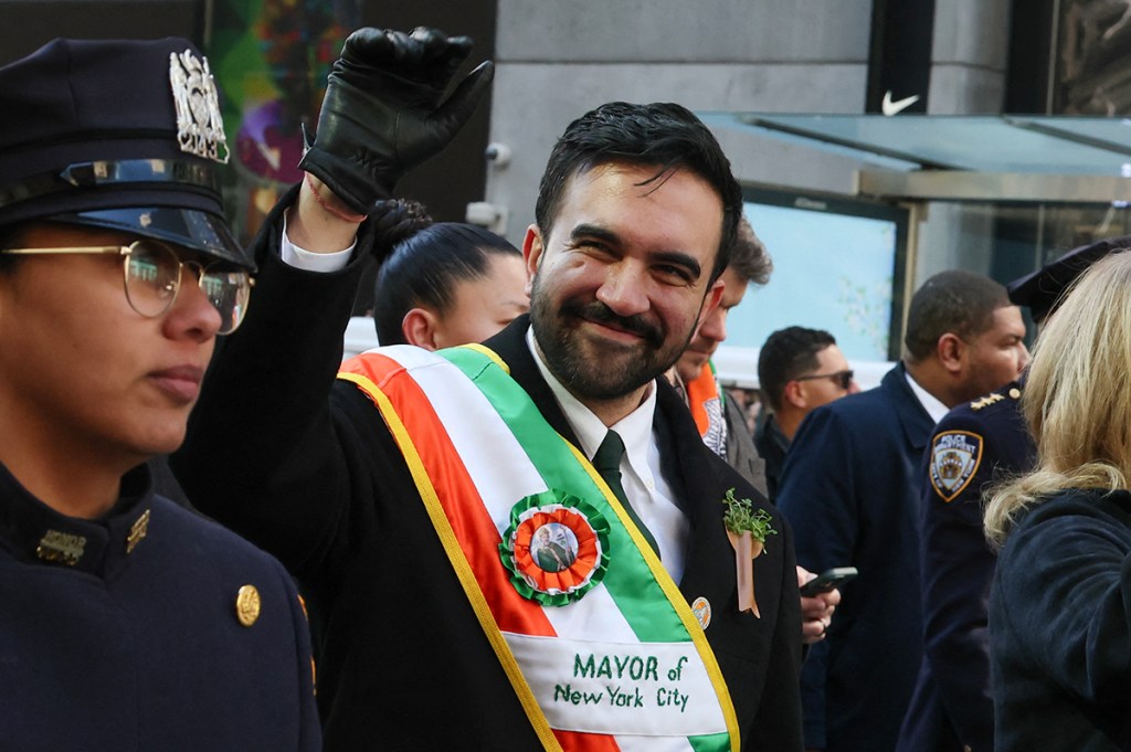 Zohran struggles with the Irish question