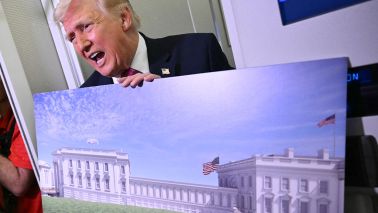 Trump ballroom library