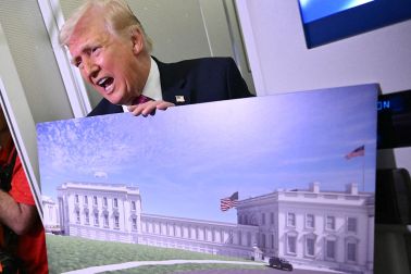 Trump ballroom library