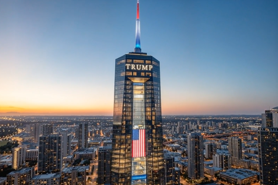 Trump’s presidential library is predictably crass