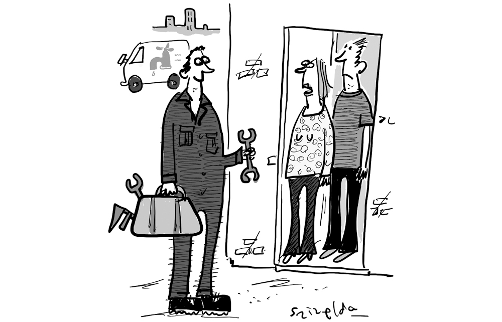 ‘Oh no! Not another politician!’