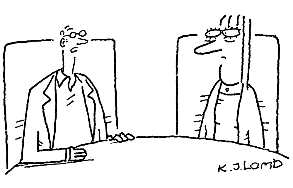 ‘I’m sorry, Marjorie – I just don’t have the headspace for this.’