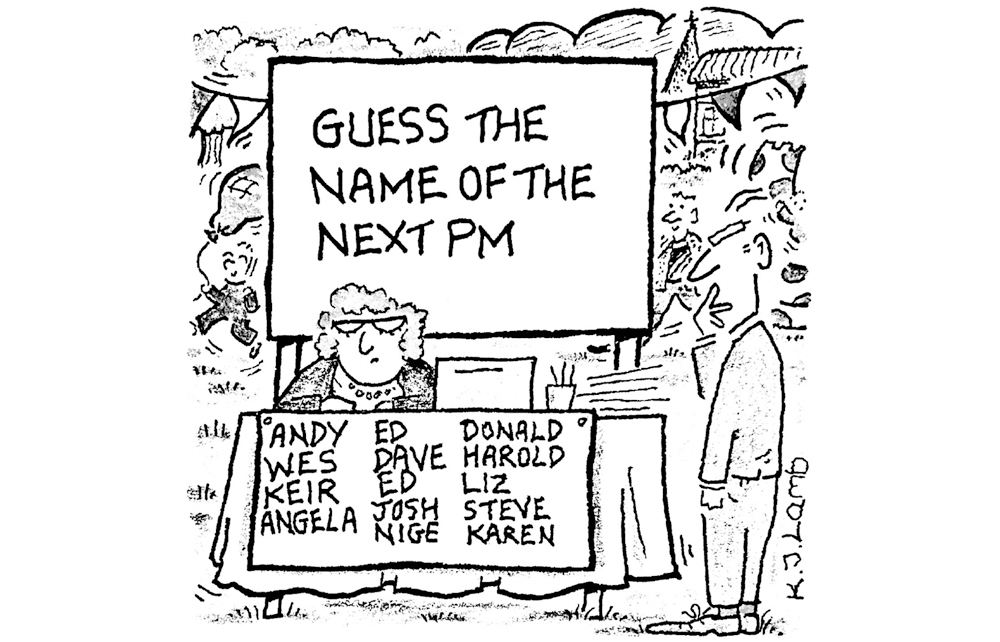 Guess the name of the next PM