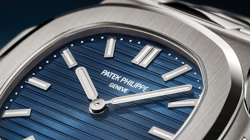Patek Philippe celebrates a half-century of the Nautilus with a platinum watch that will fly out of the vitrines