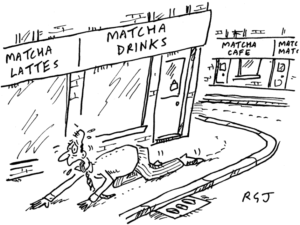 ‘Normal tea shop… normal tea shop.’