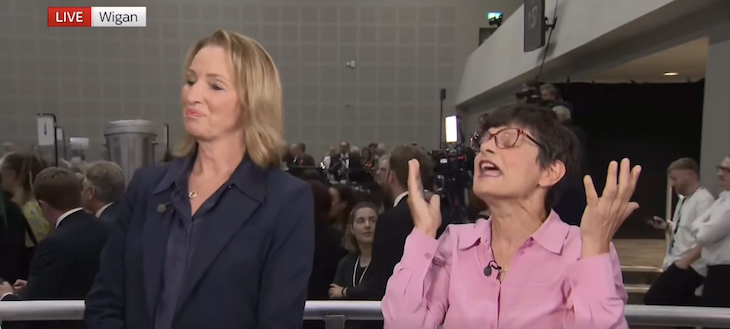 ‘Oh my God!’ Reform MP and Labour peer clash at Makerfield count