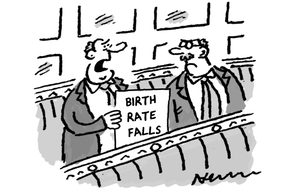 ‘Oh no! There’s no longer one born every minute.’