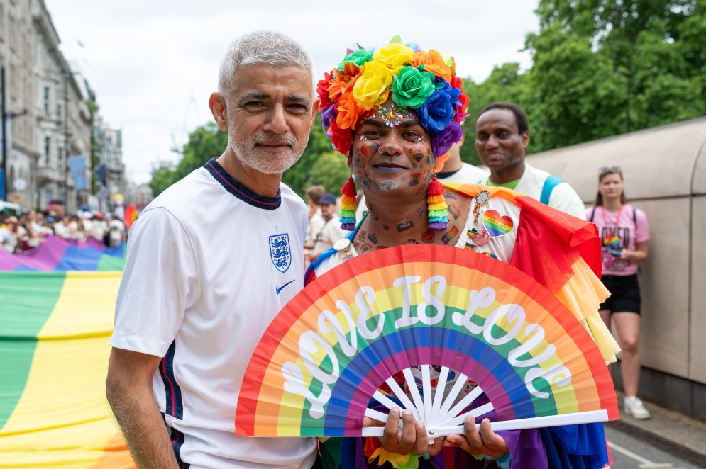 Sadiq Khan erhält eine Auszeichnung