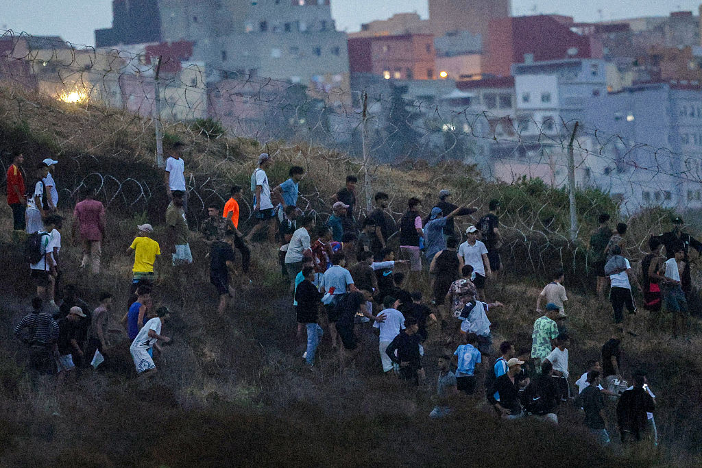 The invasion of Ceuta