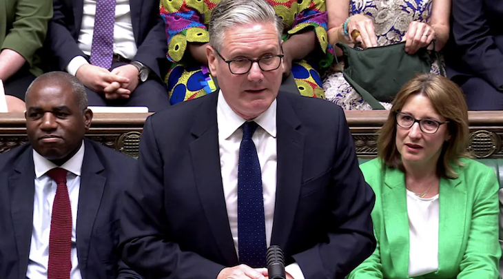 It wasn’t all cosy at Starmer’s final PMQs