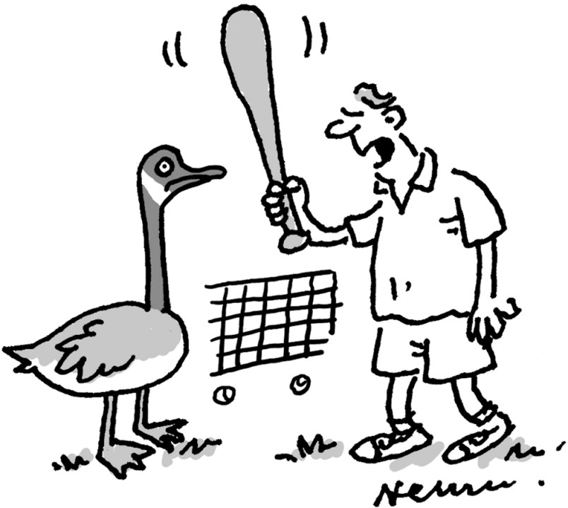 ‘Welcome to our tennis club.’