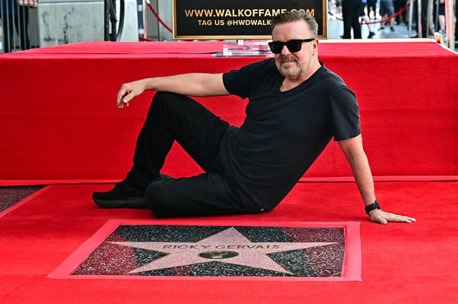 What has happened to Ricky Gervais?