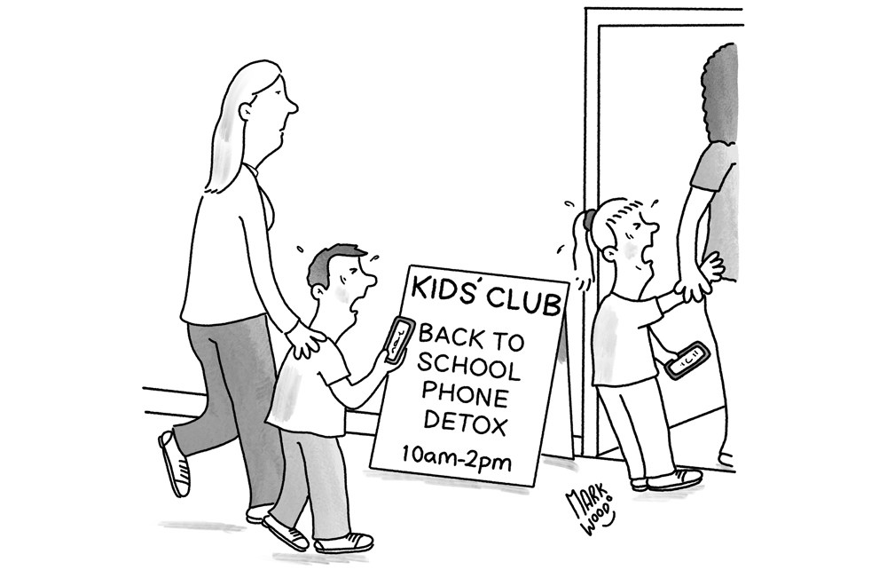 Back to school phone detox