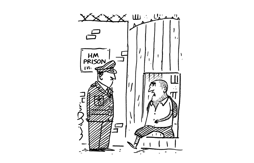 ‘I hope you’ve installed aircon by the time I get back.’