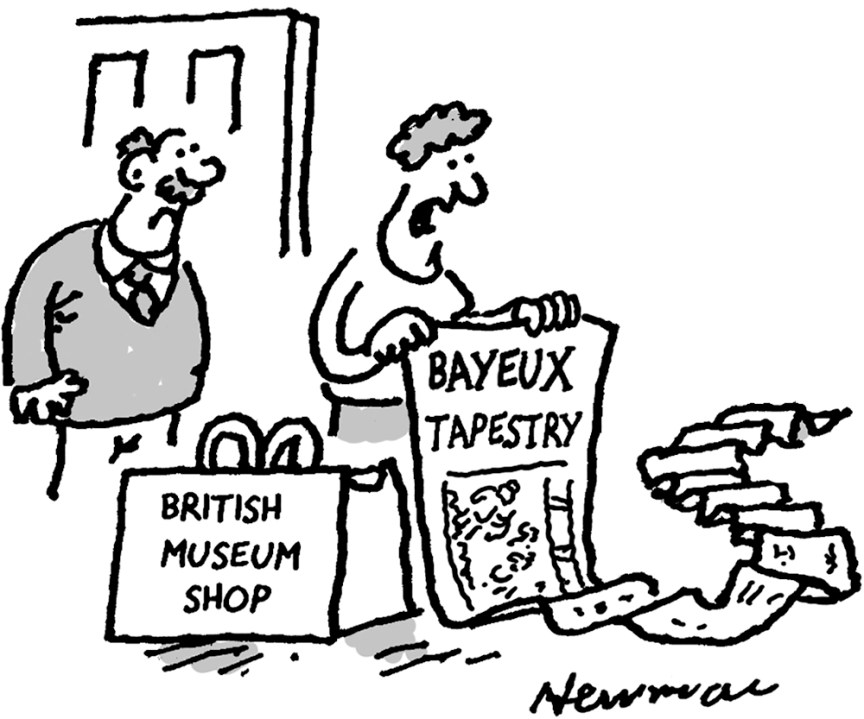 ‘The tea towel is 70 metres long’