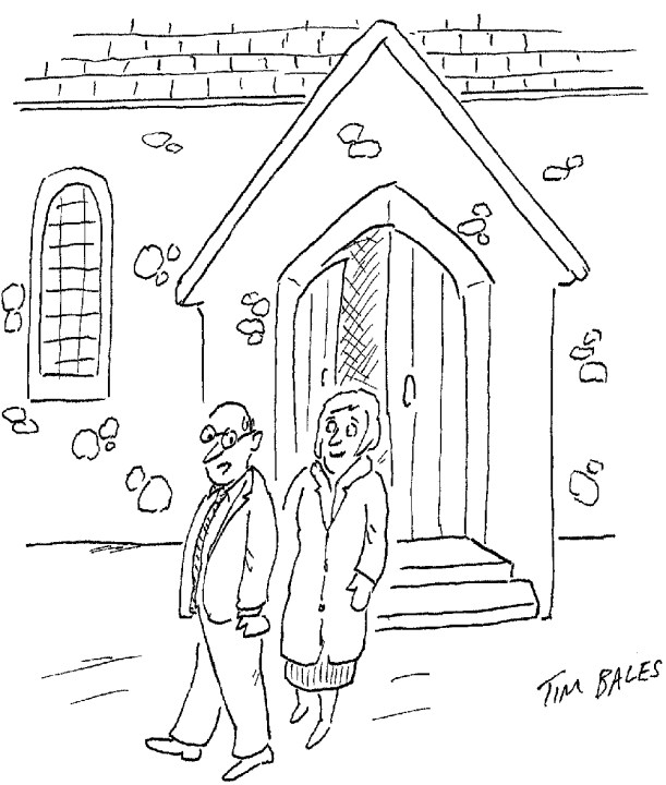 ‘The sermon was a massive improvement – the vicar must be using AI!’
