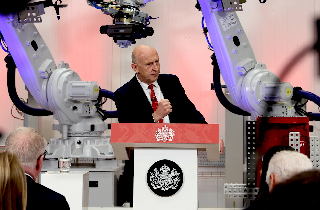 Why has John Healey started speaking like Confucius?