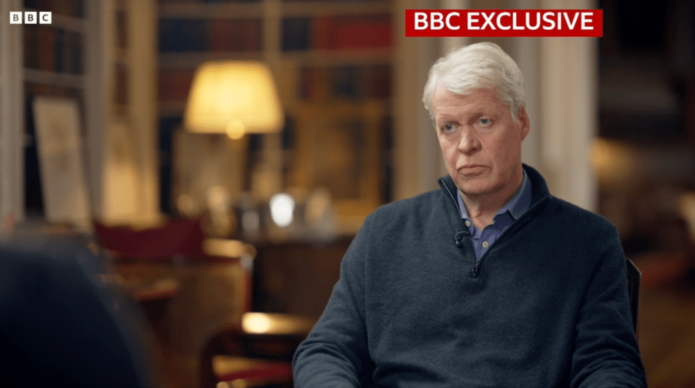 Is Charles Spencer telling the truth about the King?