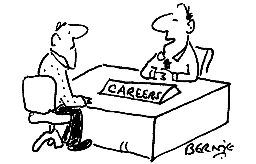 ‘Become a royal protection officer – it’s the country’s only growth industry.’