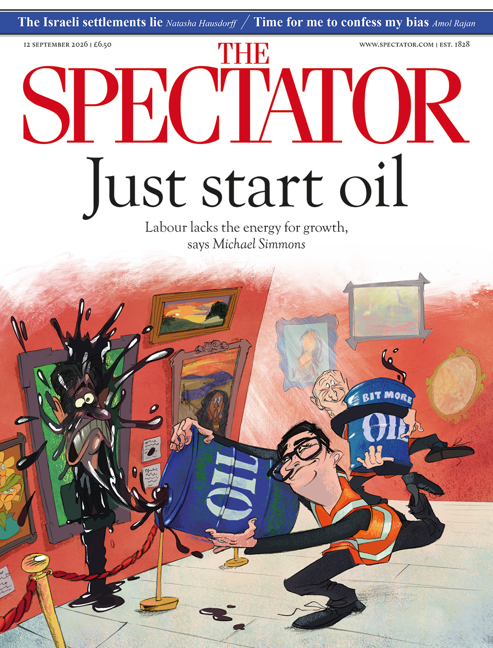 Spectator Boo Just start oil | The Spectator