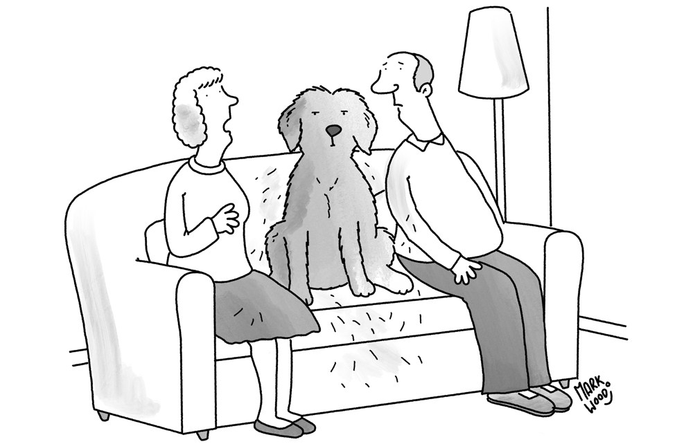 ‘When it comes to babysitting, I think I’d prefer we had a grandchild.’