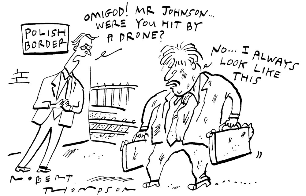 Were you hit by a drone?
