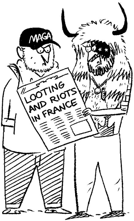 ‘The Europeans are dangerously out of control.’