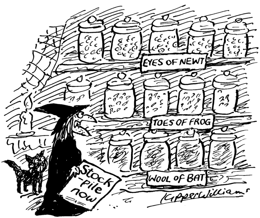 Stock-pile low