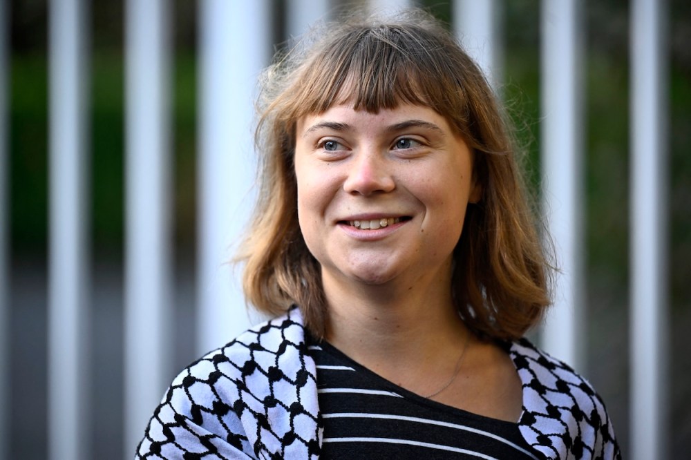 Greta Thunberg is a protest addict