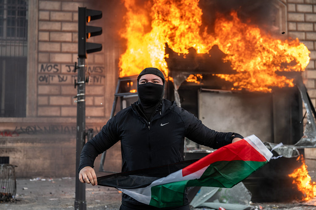 The Palestine flag has become the symbol of anti-western hate