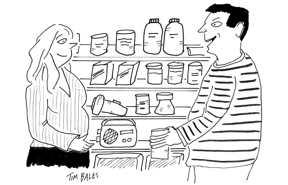 ‘That’s our stockpile done. I hope something bad happens now to make it worth it.’